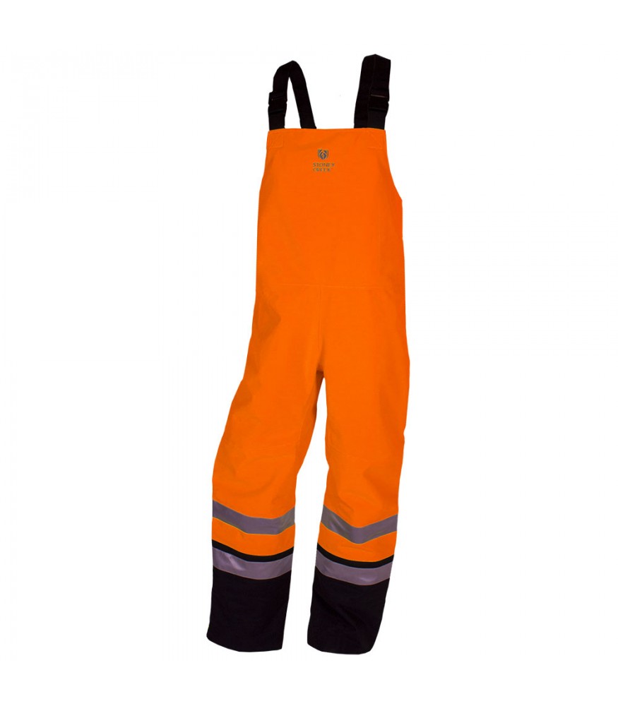Hi vis cheap bib overalls